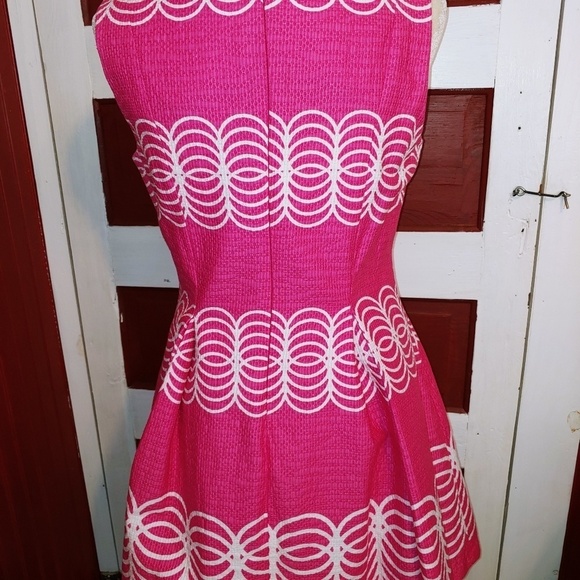 HP 🏆🔥 Just Taylor Pink & White Dress 10P - Picture 4 of 8